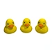 infant natural latex duck bath toy